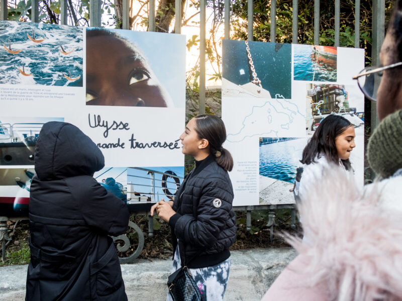 La grande traversée - GIP PRE 2023 - exposition Palais Longchamp - intervenante : Hélène Bossy