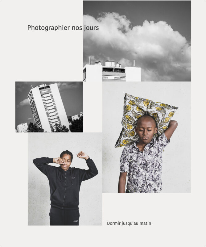 Photographier nos jours - GIP PRE 2021 - panneau d'exposition - intervenante : Hélène Bossy